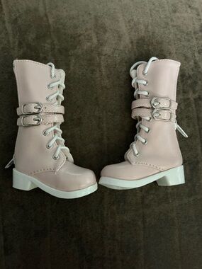 1/4 MSD 1/3 SD BJD Doll Fashion Martin High Lace Up/Buckle Boots Dollfie Dream